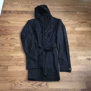 Black Columbia rain jacket